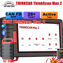 THINKCAR ThinkScan Max 2 Diagnostic Tools,28 reset sevice lifttime free update,ECU Coding OBD2 Scanner,For GM 2022 AF DPF IMMO