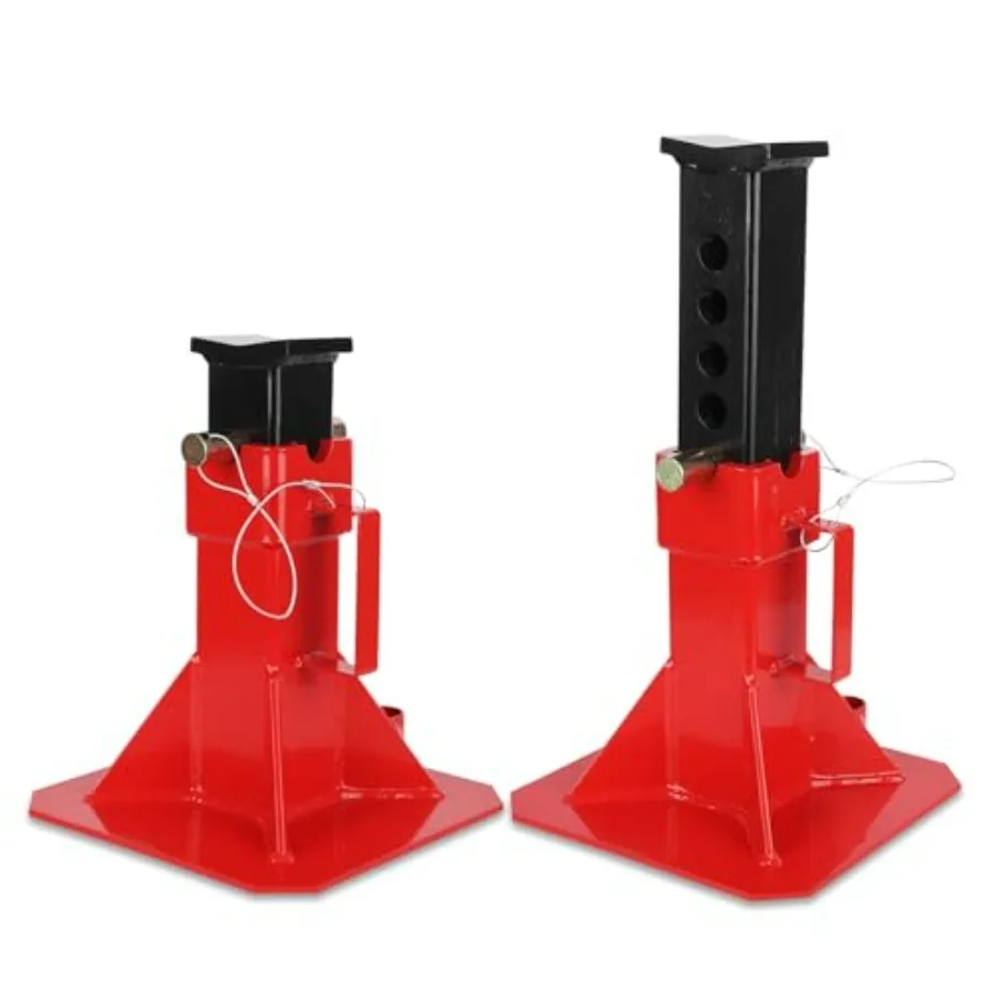 

Сверхмощная профессиональная подставка для автомобильного домкрата с замком, автомобильные подставки для домкрата для поддержки грузовиков, прицепов, автомобилей, регулируемая