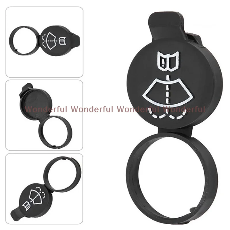 1PC Car Windshield Wiper Washer Fluid Reservoir Lid Cover Car Accessory Tank Bottle Pot Cap Auto Part