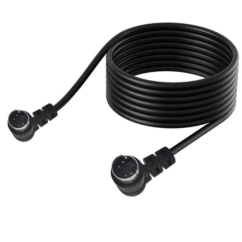 Мини DIN 4-контактный кабель S-Video между мужчинами и женщинами, разъем для передачи ТВ-приемника, монитора S-VHS, видеомагнитофона, DVD