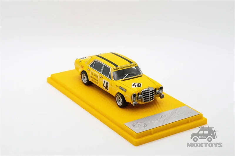 Liberty64 1:64  W109 300SEL 6.8 YellowPig #48 Diecast Model Car