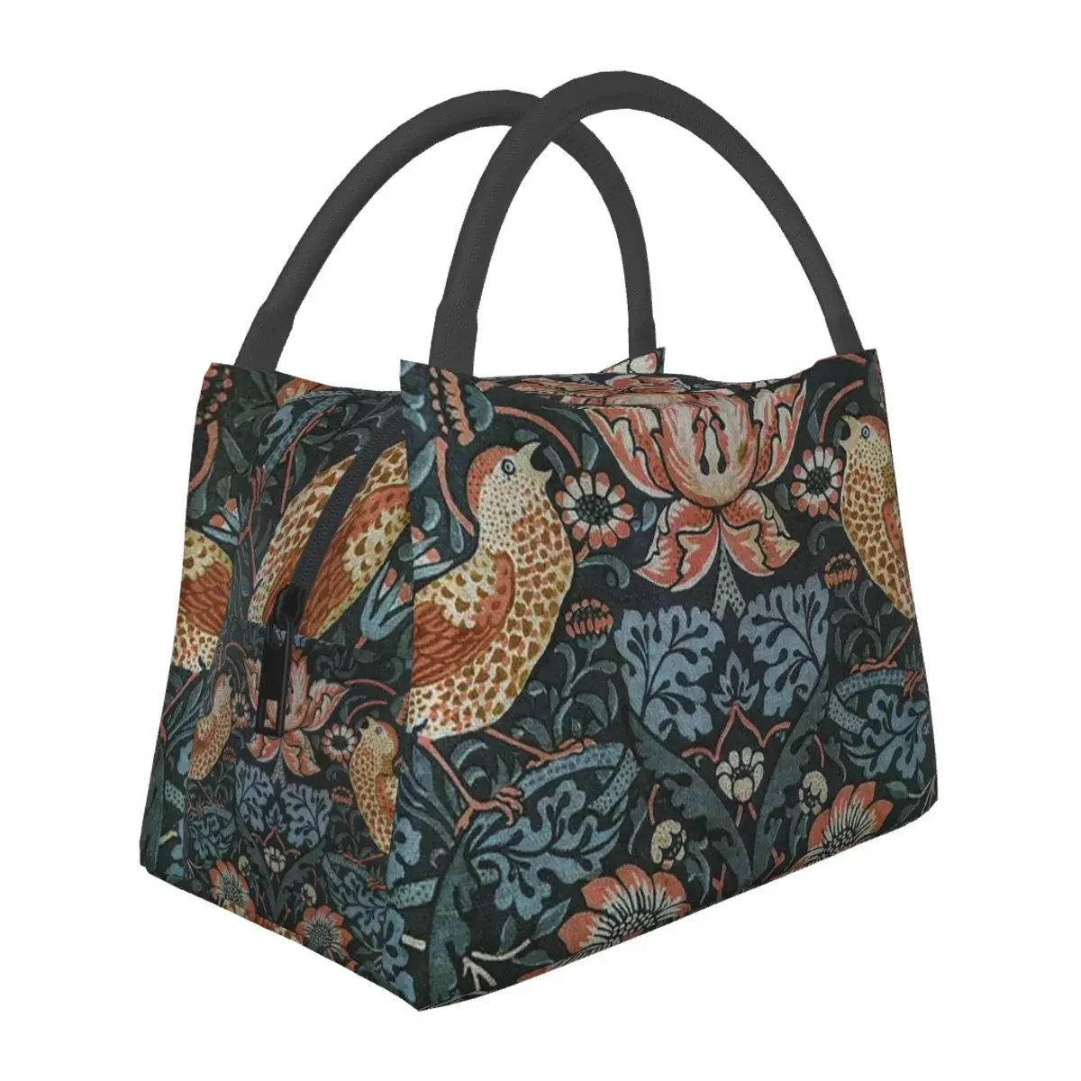 

Оригинальный винтажный постер William Morris - Strawberry Thief 1883, сумки для обеда, коробка, водонепроницаемая сумка-тоут для пикника, термосумка-холодильник