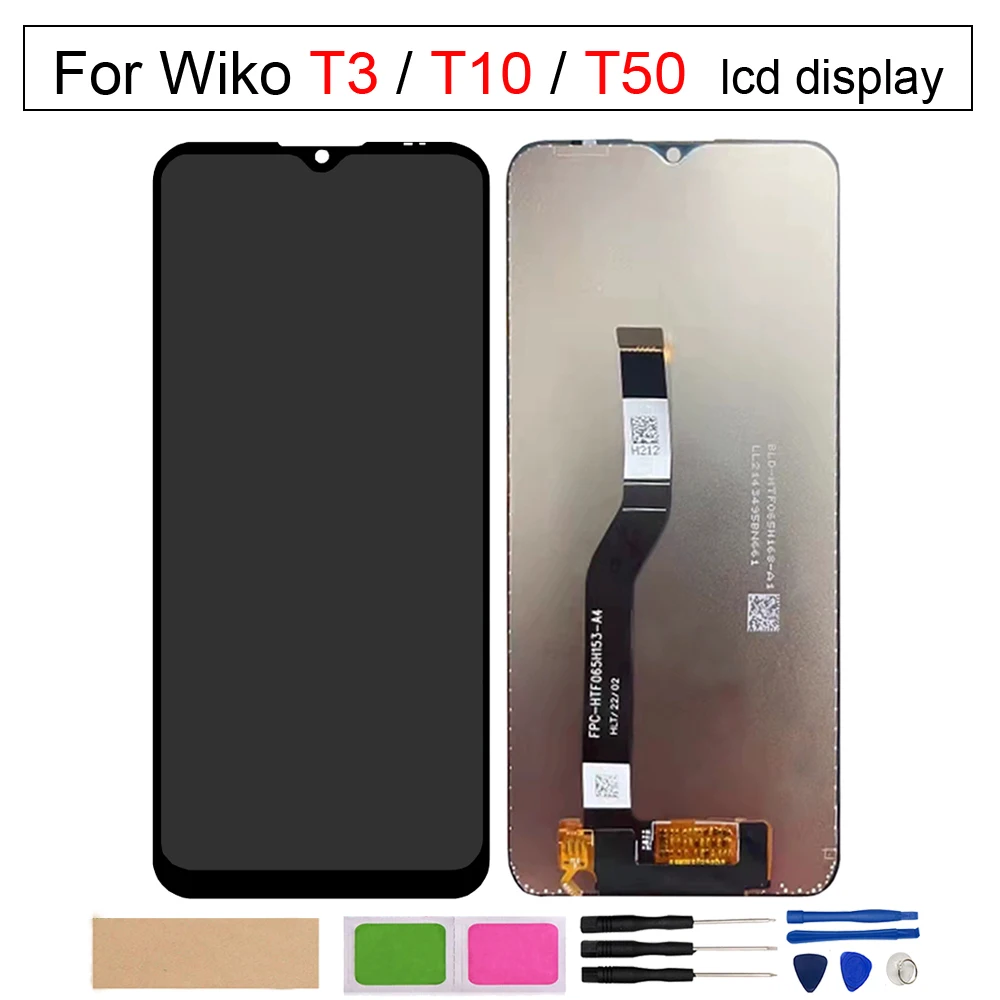 

LCD Display Touch Screen Digitizer Assembly for Wiko T10,T50,T3, W-V673,W-V770,W-P861