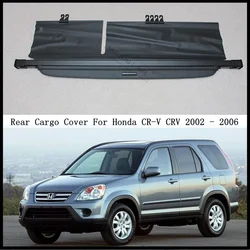 Rear Cargo Cover For Honda CR-V CRV 2002 2003 2004 2005 2006 Privacy Trunk Screen Security Shield Shade Modification Parts