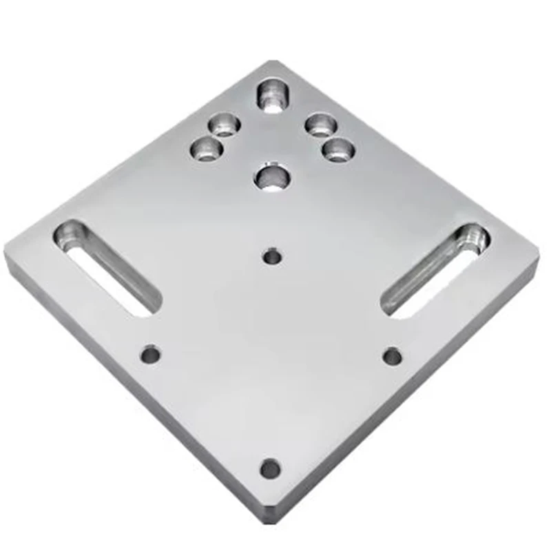 30/40 Aluminum Profile Foot Cup Installation Integrated Plate Universal Wheel Foot End Face Aluminum Alloy Connection Plate