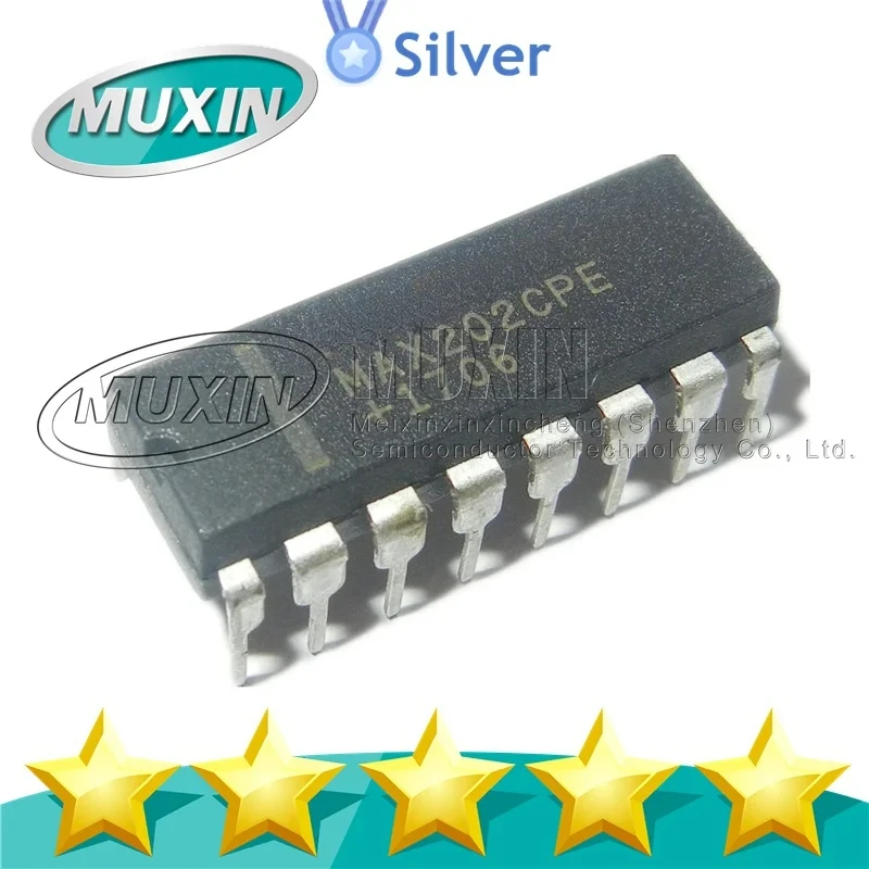 MAX202CPE DIP16 Electronic Components M8340102K M8340102M MAX202CPE MAX202ECPE MAX232AEPE New Original MAX232CPE