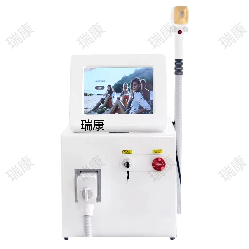 تعزيز المنتج الجديد 3500 واط ديود جهاز إزالة الشعر بالليزر 755nm/808nm/1064nm كفاءة إزالة الشعر الدائم للاستخدام المنزلي 001