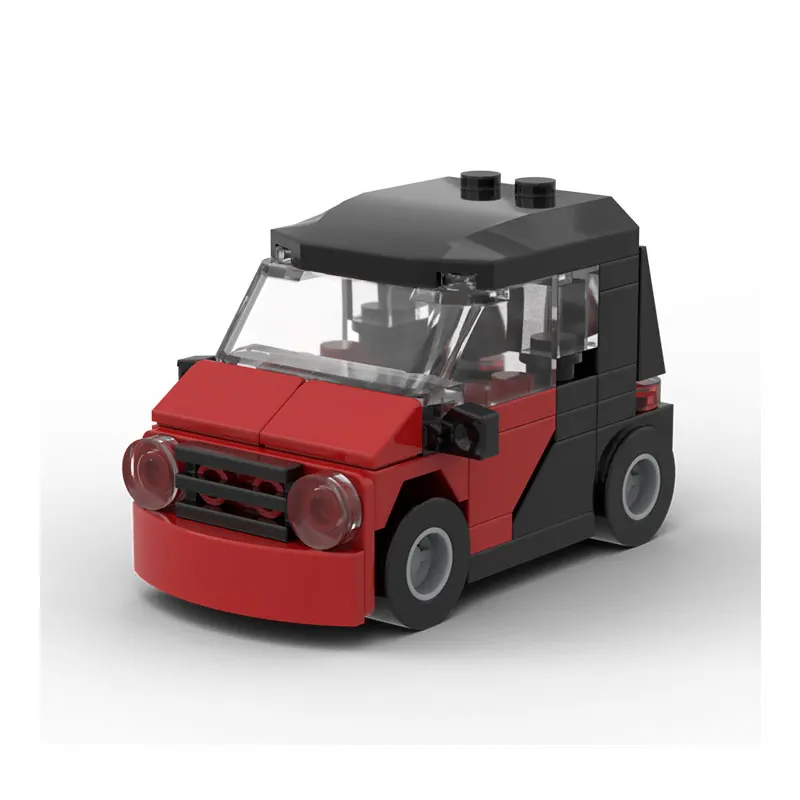 

Mini car city vehicle small particle assembly building block educational building collectible model toy gift 57pcs