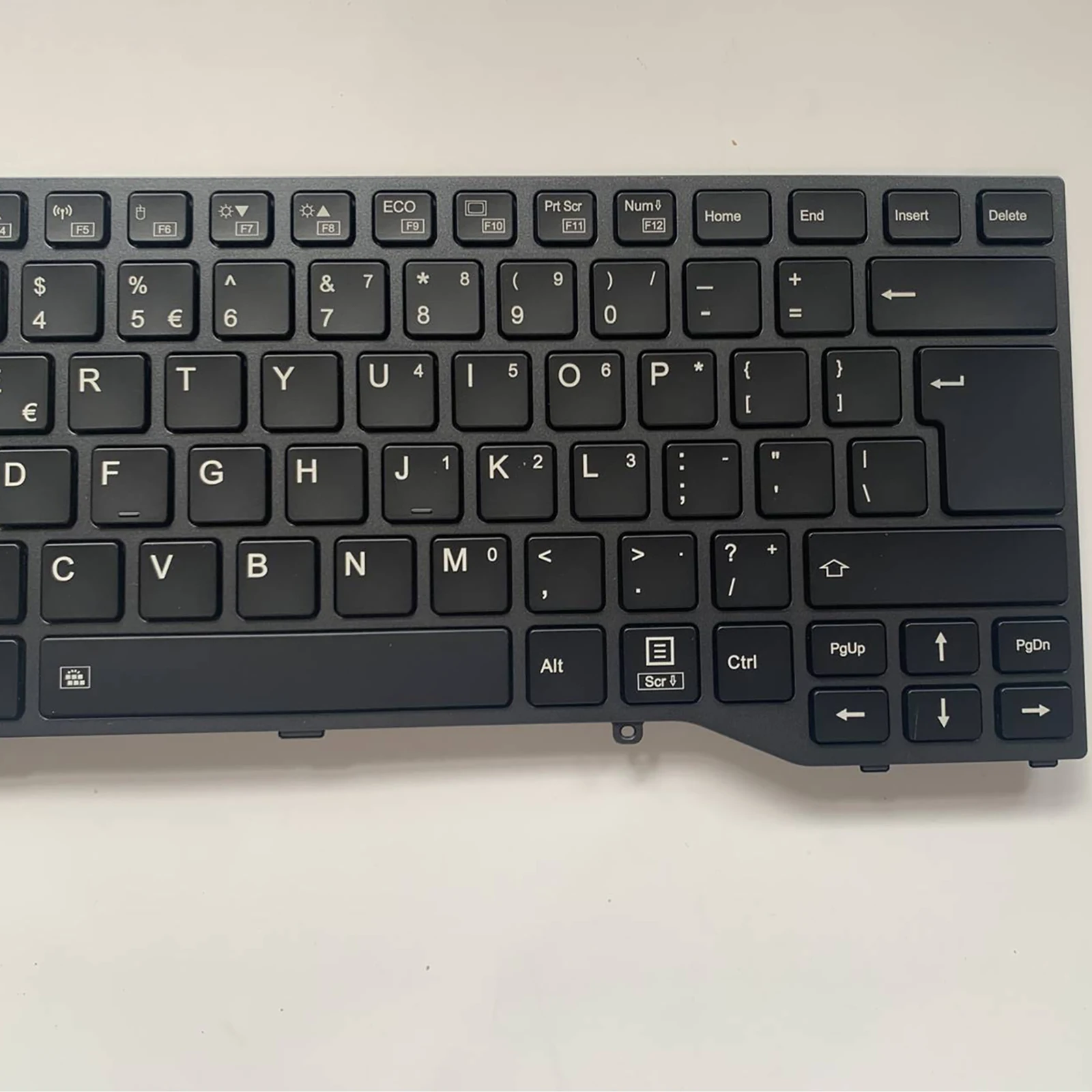 UI layout backlit Keyboard For Fujitsu LifeBook U7410 U747 U748