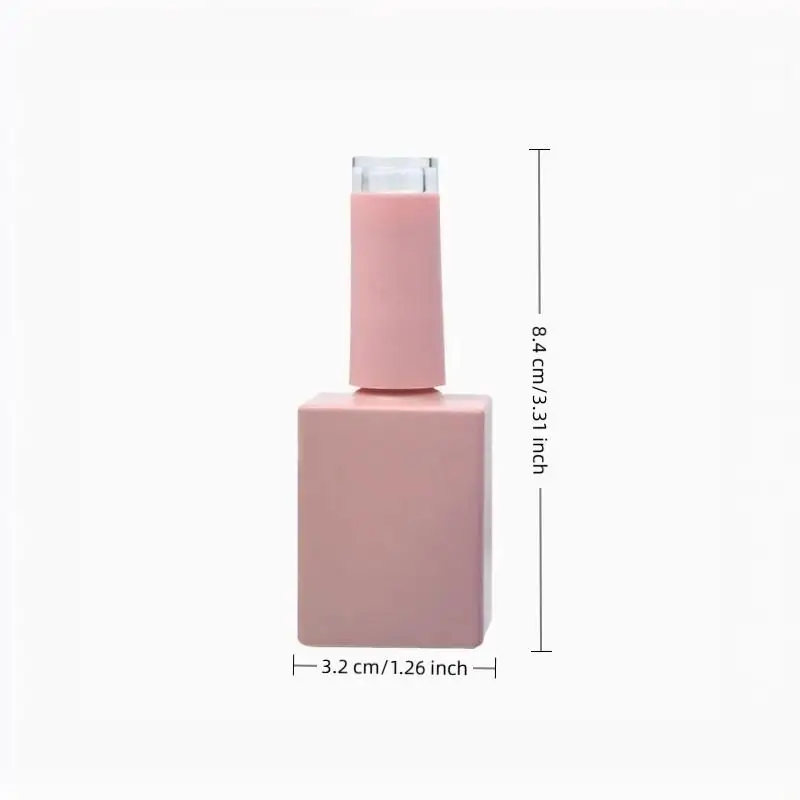1 Stück leere Nagelgelflaschen, 10 ml, 15 ml, bunte Nagellackflaschen mit Pinsel, Flasche für Nagelöl, Kosmetikbehälter. – Detail 7