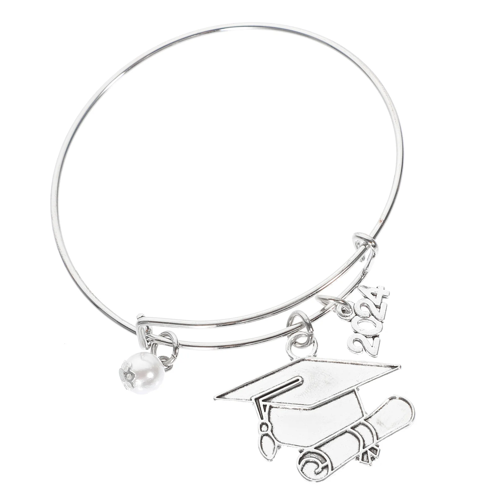

Jewelry Bracelet College Graduation European and American for Zinc Alloy Bangle