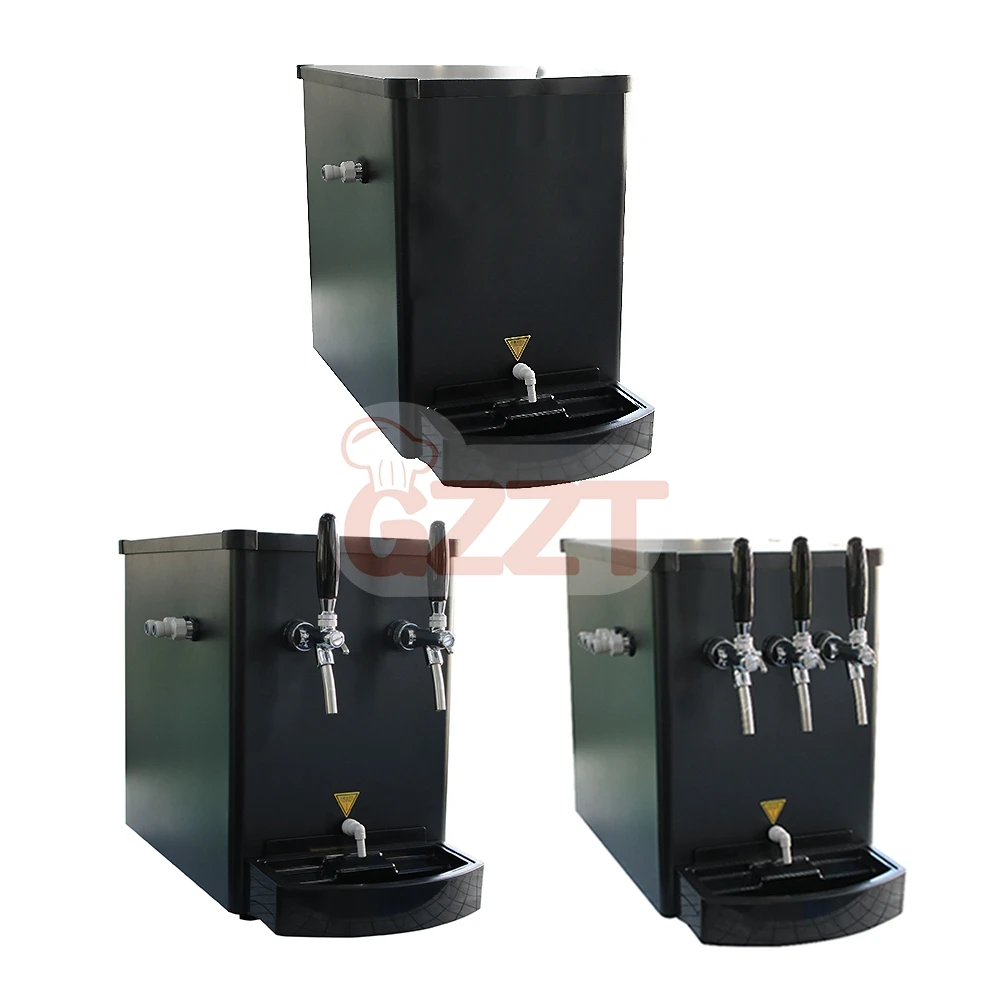 

Beer Kegerator Cooler Wine Bar Countertop Draft Beer Chiller 260W Portable Beer Dispenser