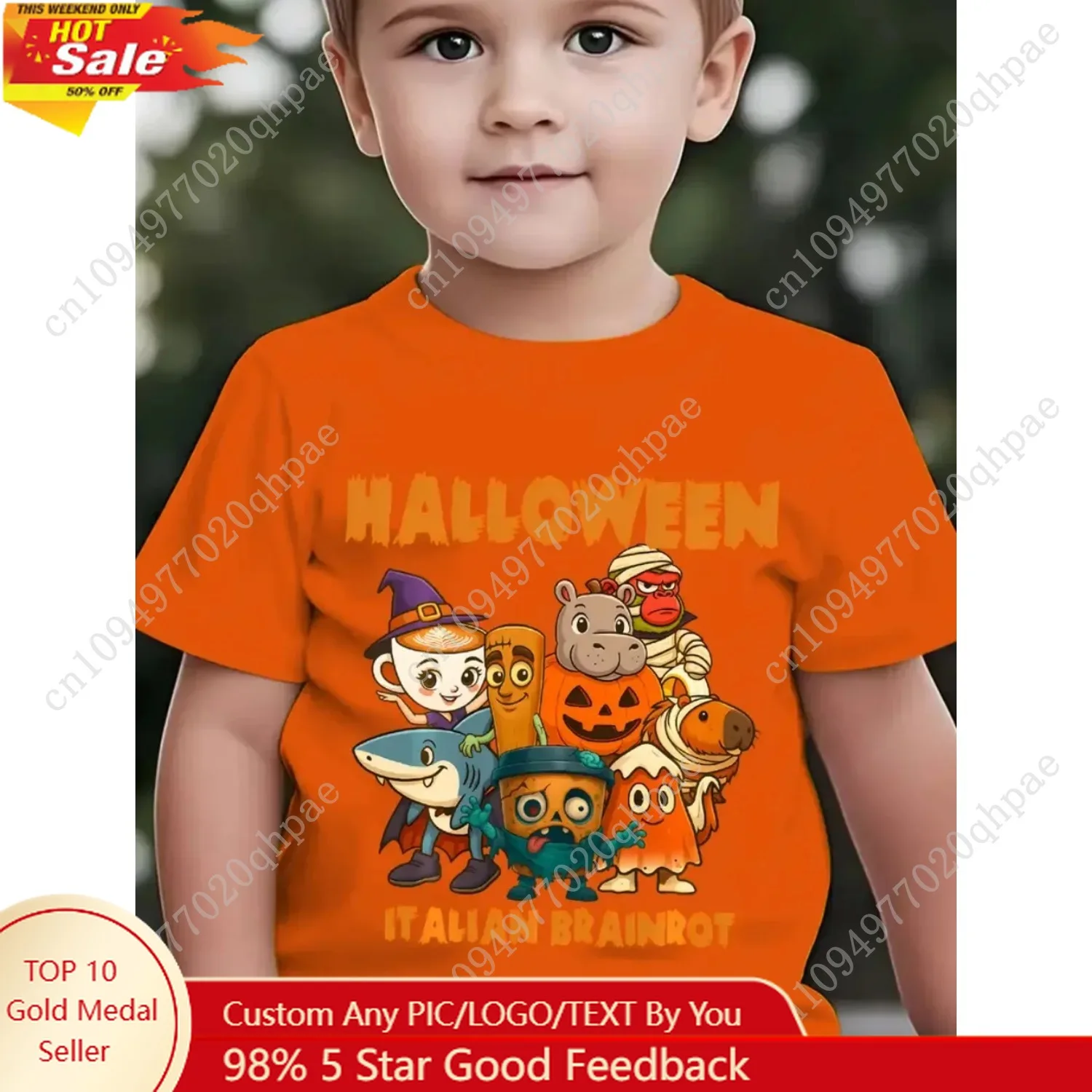 

Italian Brainrot Funny Child T-Shirts Kid Tralalero Tralal Tung Sahur Bombardiro Crocodilo Cappuccino Assassino Boy Clothes Top