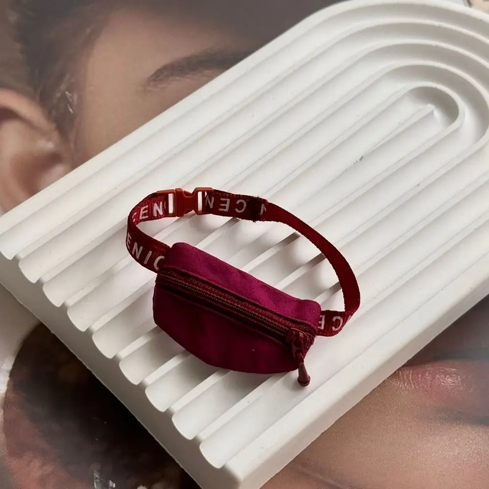 Fashion Zipper Bag Handmade Candy Color Cotton Dolls Cute Mini Accessories for 10cm Cotton Dolls/for 13cm Animal Doll