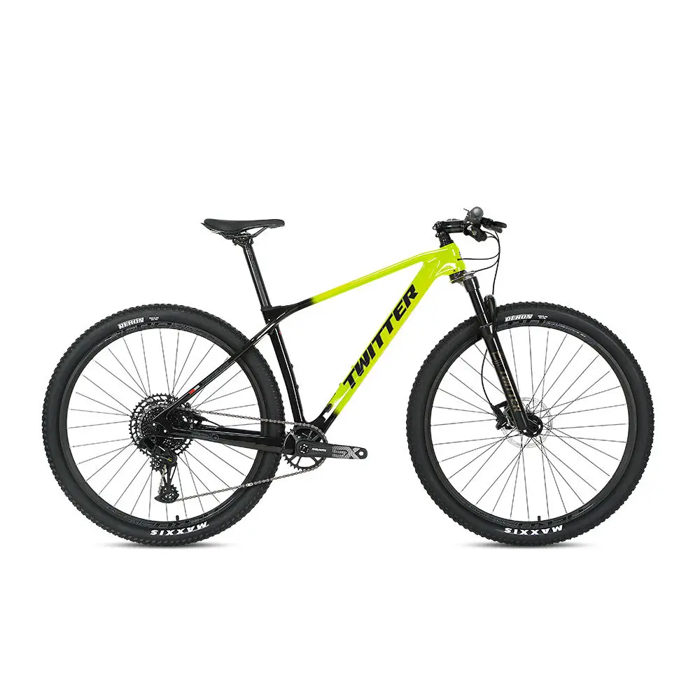 TWITTER PREDATORpro XT-M8100-24S Mountain Bike with Shock-absorbing Front Fork,High-modulus Carbon Fiber,27.5/29inches велосипед