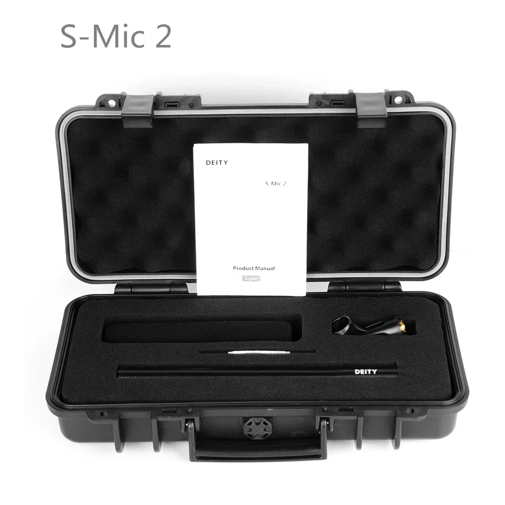 

Deity Microphones S-MIC 2 Microphone Roadcast Mic with Super Low Noise Low-Noise Directional Condenser Microphone