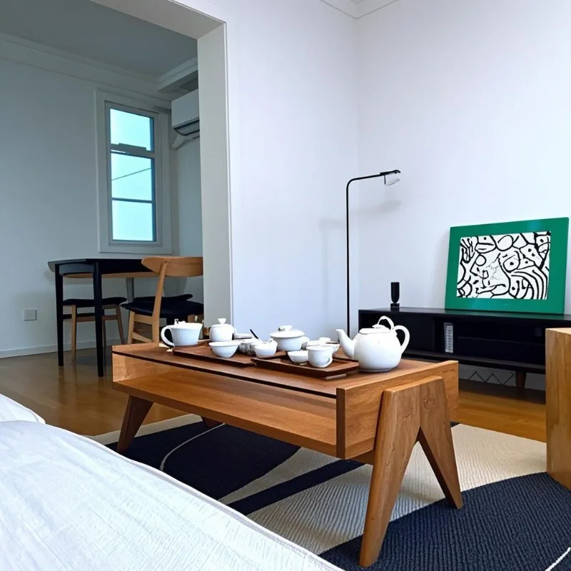 

Writing Simple Coffee Table Industrial Storage Wood Living Room Coffee Table Decoration Antique Meubles Living Room Furniture