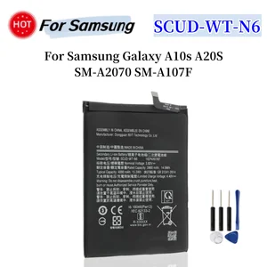Bilashmart SCUD WT N6 4000mAh Battery Samsung Galaxy A10s A20s SM A2070 SM A107F+Free Tools