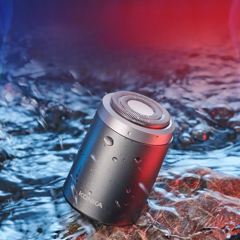 Type-C Electric Charging Shaver Small Mini Portable Full Body Wash Small Steel Cannon Travel Long Battery Life