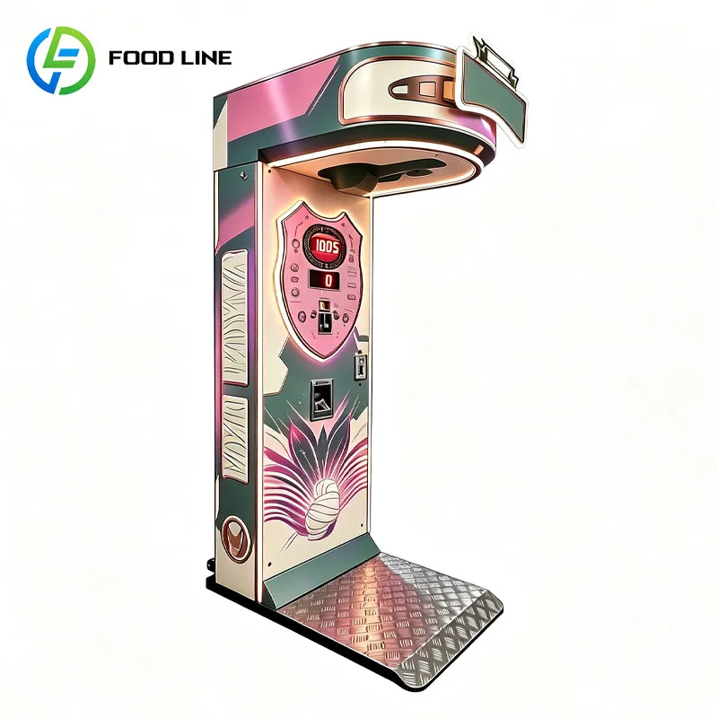 Punching Machine Boxing Arcade Game Strength Tester with Digital Display for Amusement Center Customized