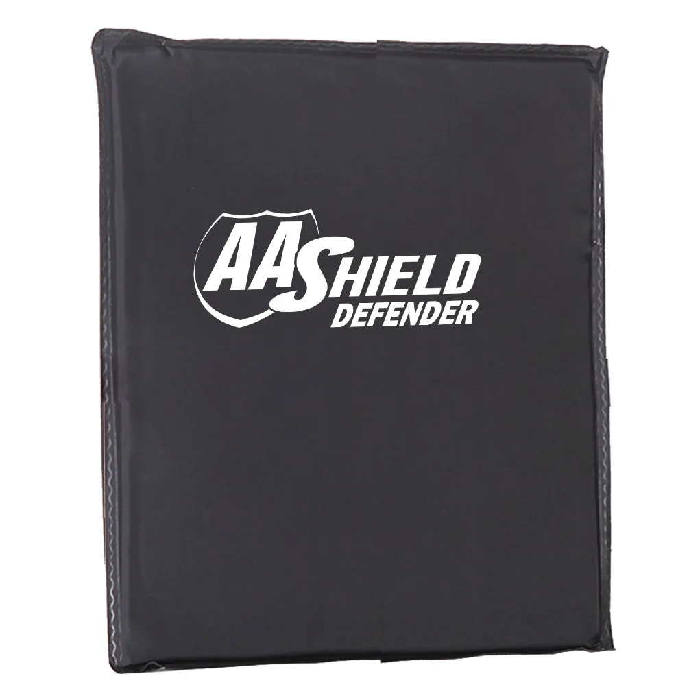 

AA Shield Defender Bulletproof Soft Armor Panel Armor Inserts Plate Aramid Self Defense Supply NIJ IIIA & HG2 11X14 Square Cut