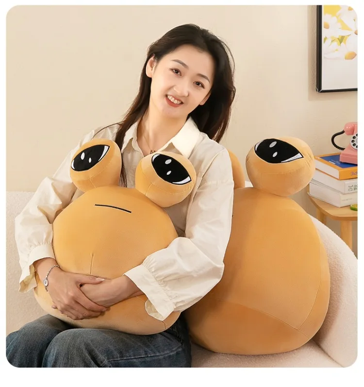 10-40 cm Hot Game My Pet Alien Pou Plüschtier Furdiburb Emotion Alien Stofftier Sofakissen Puppe Black Friday Geschenk für Mädchen – Detail 13