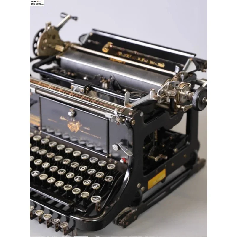 Antique Vintage Mechanical Typewriter Typing Normally