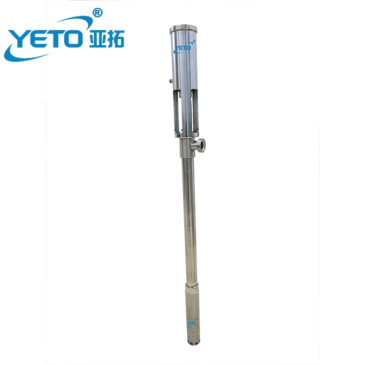 YETO material food jam sauce cosmetic lotion cream products transfer feeding plunger ram piston pump factory use