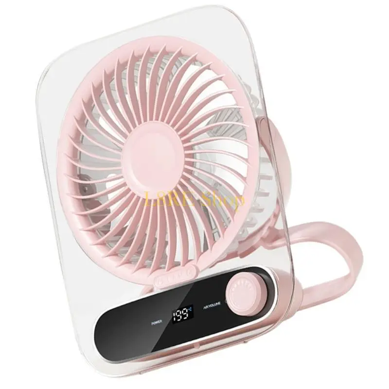 L8re pequeno ventilador fãs Fã recarregável Fil resfriamento ar adequado para resfriamento eficaz