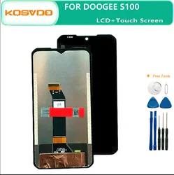 Pantalla LCD y montaje de pantalla táctil para DOOGEE S100, repuesto de calidad Original para S 100% S100 PRO S110, novedad de 100