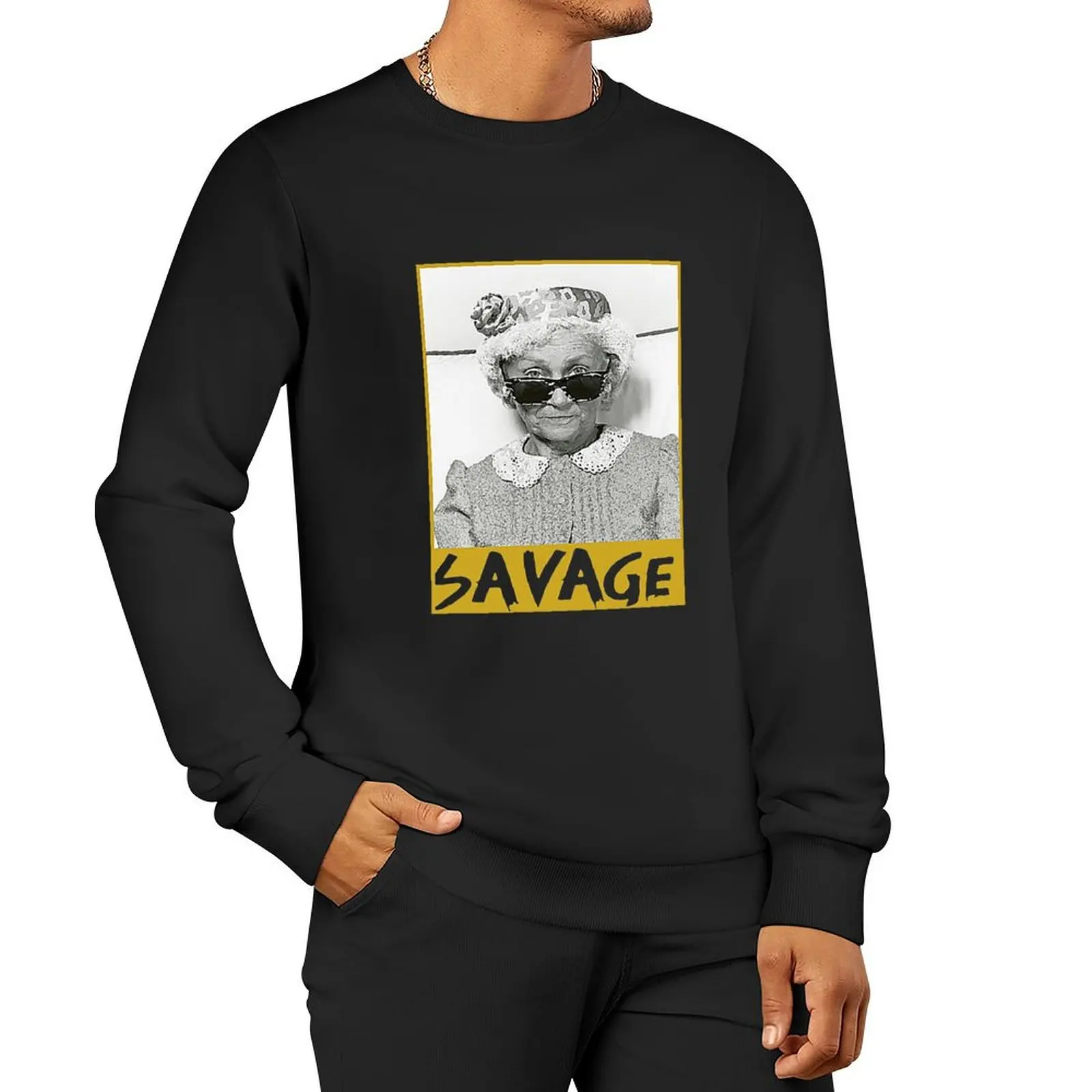 

Sophia Savage Golden Girls Classic Pullover Hoodie men clothing mens clothing tracksuits winter man sweatshirt