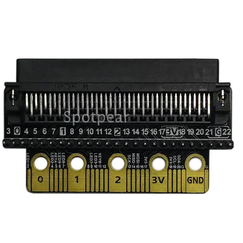 BBC micro:bit GPIO Expansion Board Type B, Direct Plug-in for Easy Use