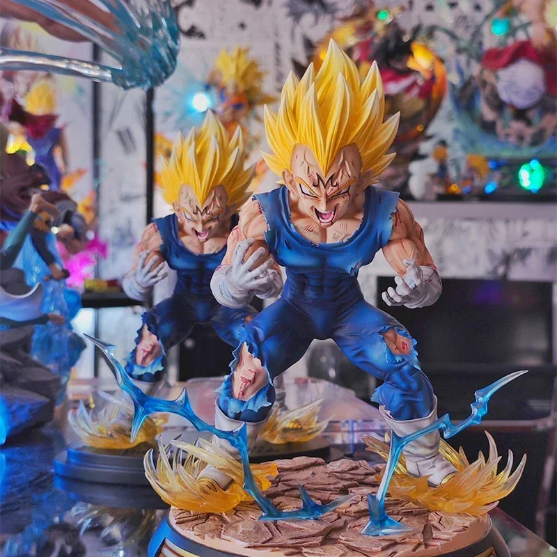 드래곤 볼 Z GK 베지터 피규어 마진 베지터 입상 28CM 베이스 PVC 동상 액션 피규어 컬렉션 모델 장난감 선물