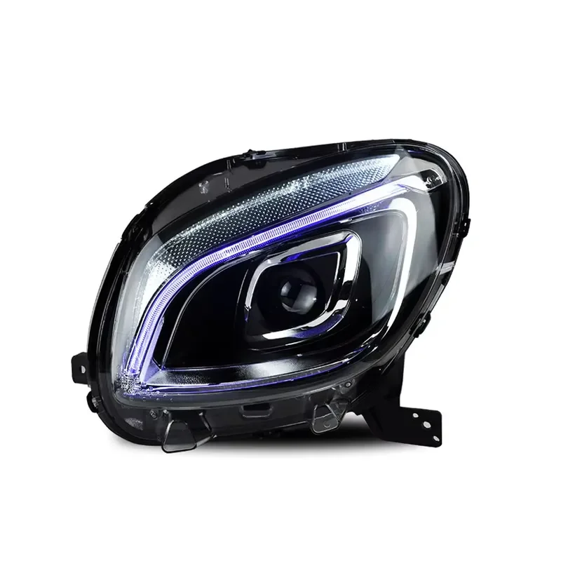 Car Lights for Smart W453 Headlight Projector Lens 2014 Dynamic Signal Head Lamp LED Headlights Drl Automotive