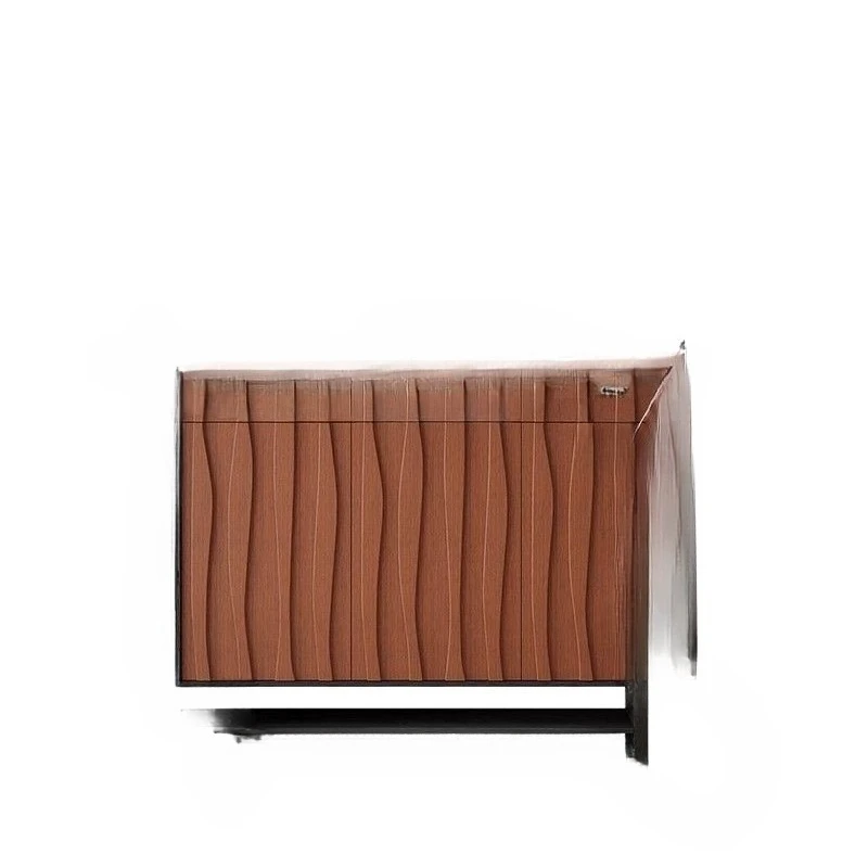 ตู้ข้างเตียง ตู้ไม้เนื้อแข็ง สไตล์ฝรั่งเศสย้อนยุค