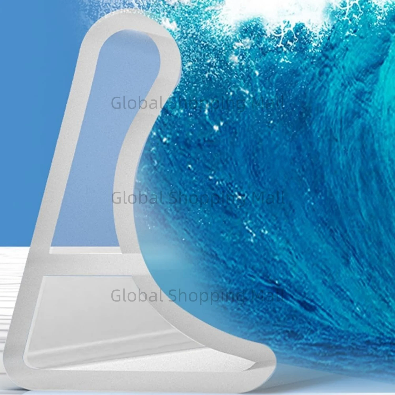 Collapsible Shower Water Dam Threshold Water Block Waterproof Barrier for Bathroom Kitchen Keep Water Inside Dry Wet Separation