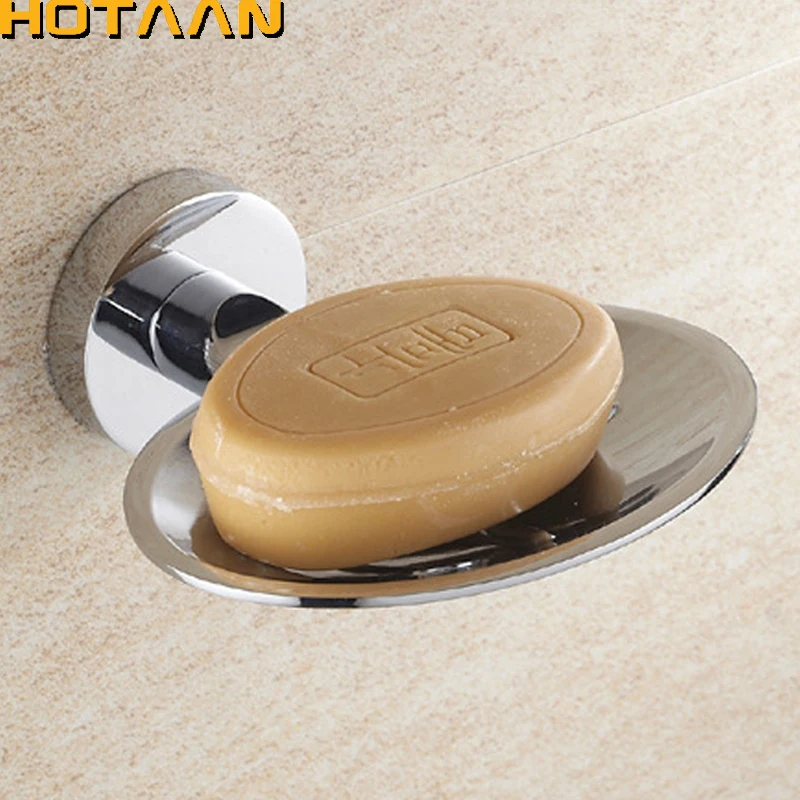 

HOTAAN цинковый сплав Chrome мыльницы мыло держатель бренда Аксессуары для ванной комнаты YT-10990