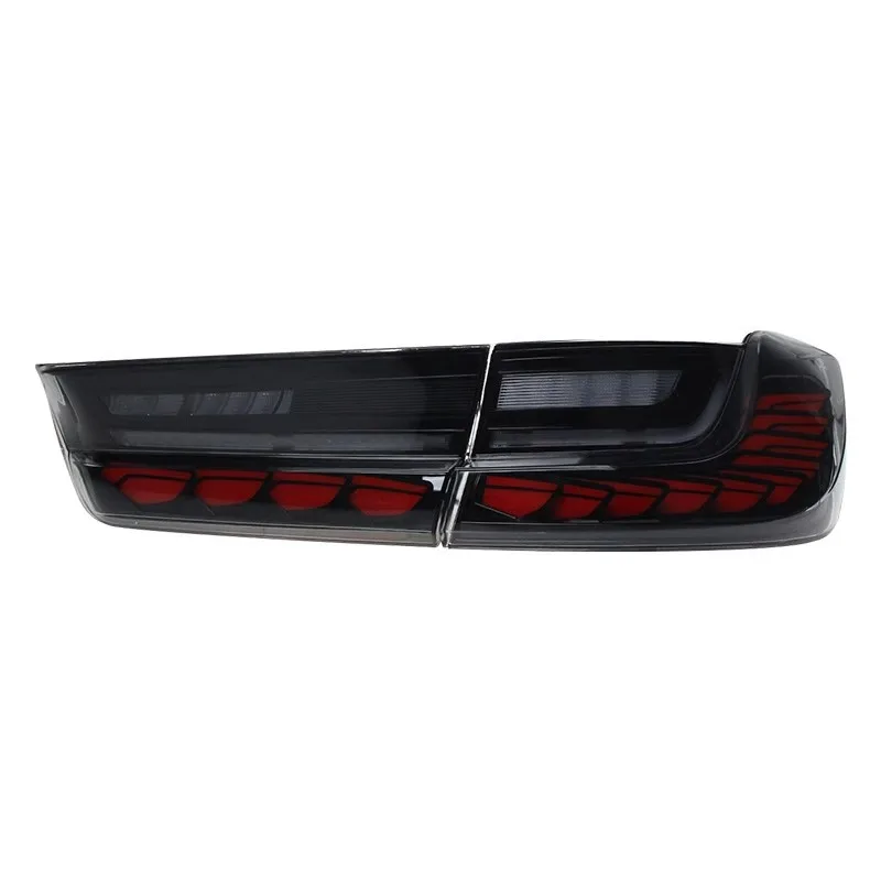 For BMW 3 Series G20 G28 G80 Taillight Assembly Modification 2019-2023 LED Dragon Scale Running Water Turn Signal Plug And Play
