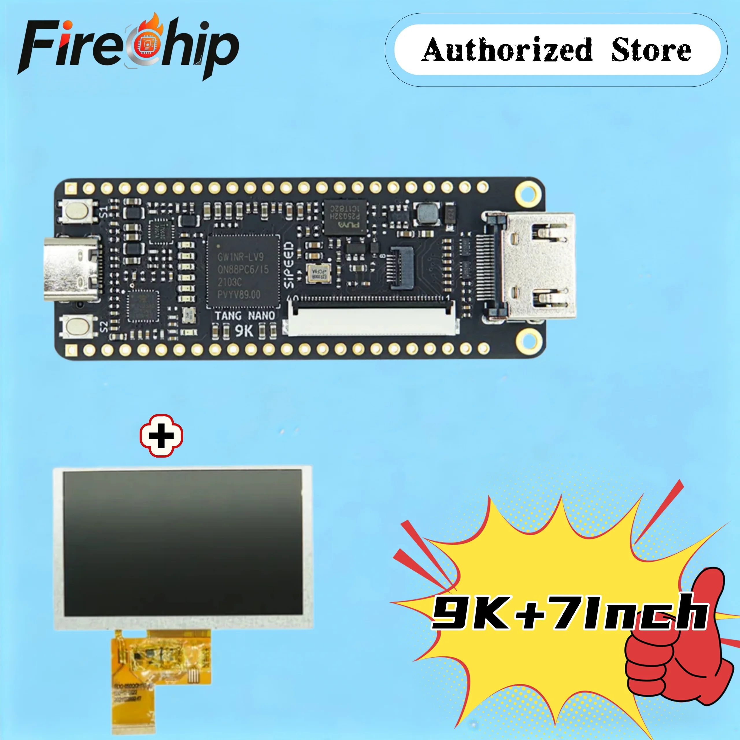 Płytka rozwojowa FireChip Sipeed Tang Nano 9K 20K FPGA, dostępne różne opakowania — zdjęcie produktu 6