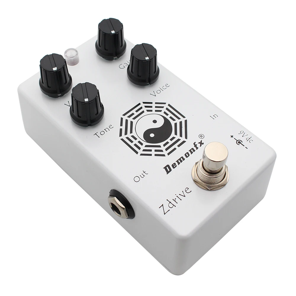 Demonfx-Pedal de efecto de guitarra Zdrivee de alta calidad, Boost Overdrive con True Bypass clon Zendrive