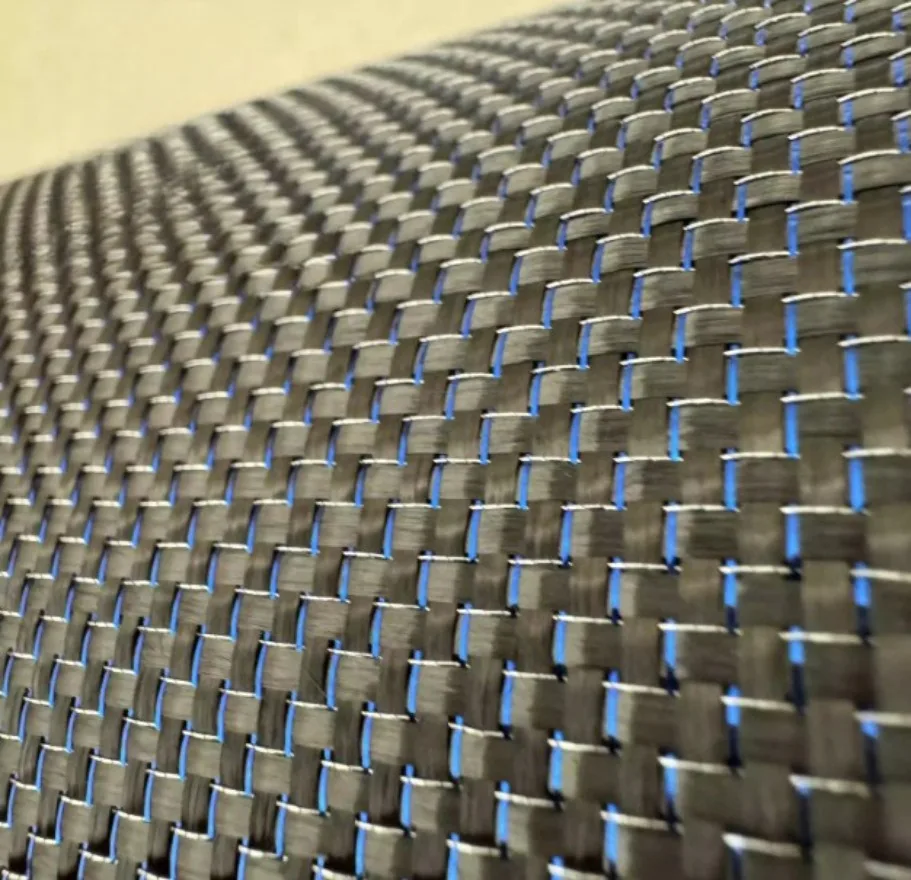 tissu-uni-mixte-a-reflexion-metallique-bleue-en-fiber-de-carbone-3k-100cm-x-50cm