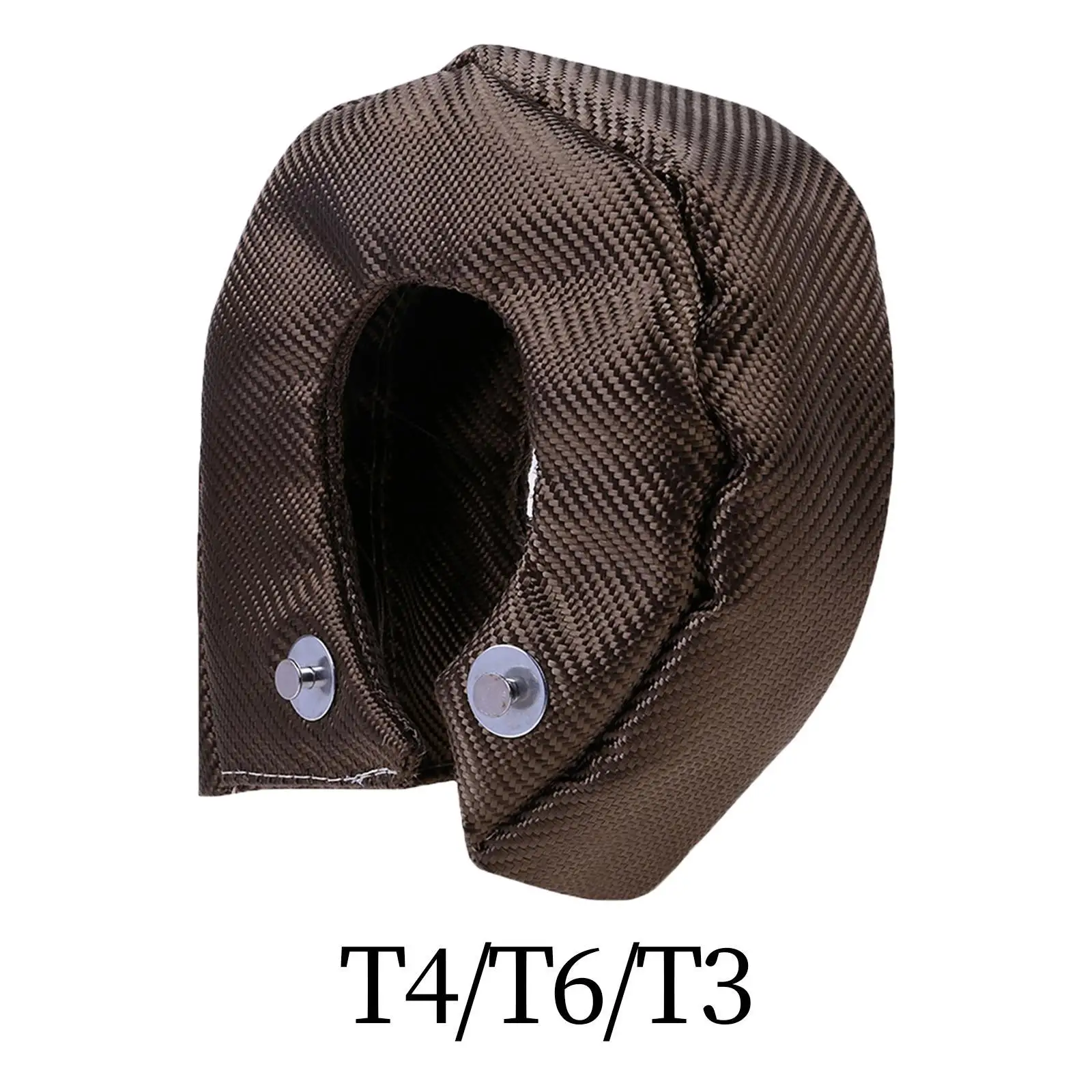 

Turbocharger Heat Shield Cover Silicone Fiber Glass Simple Installation Car Accessories Turbo Cover Turbocharger Cover