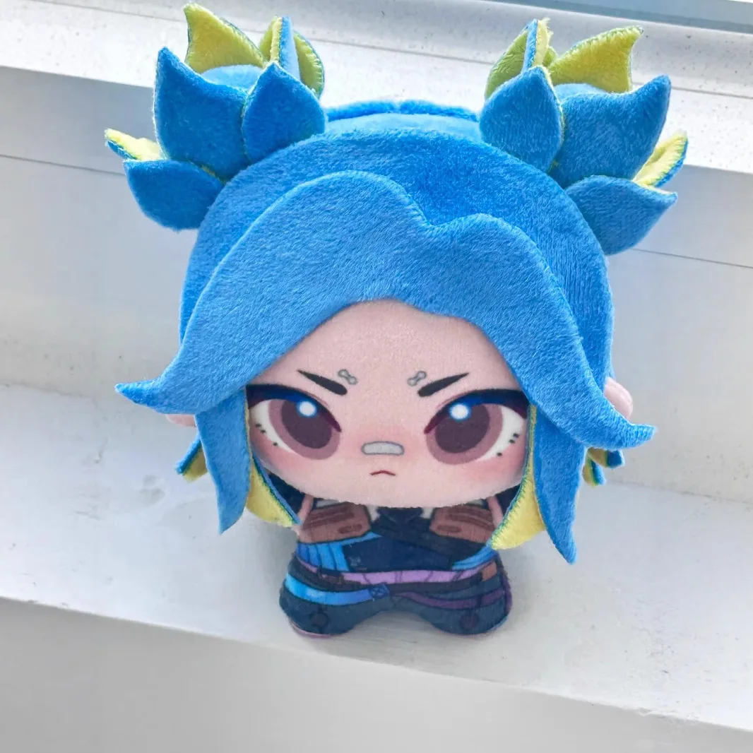 Hot Game Valorant Clove Adorable Plush Printed Starfish Body Doll 13cm Pendant Cosplay Keychain Toys Backpack Ornaments Gift view 5