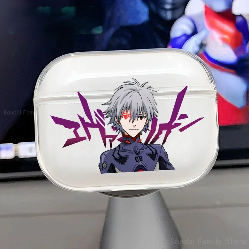 EVANGELION Rei Silicone Case for Apple Airpods Pro Pro2 Cover Anime AirPods 3 Protective Silicone Shell Headphone Accessories