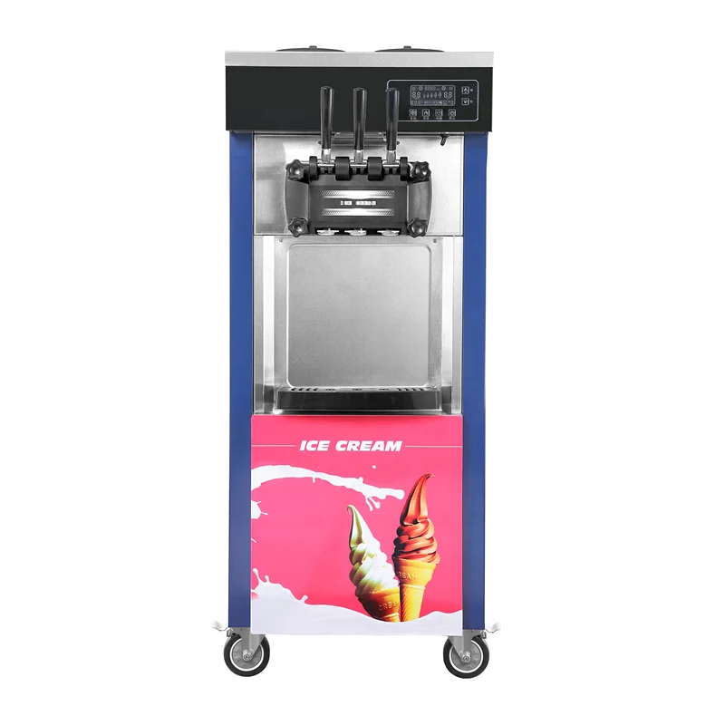 Commercial Cheap Soft Ice Cream Machine for Sale 515*570*1370mm