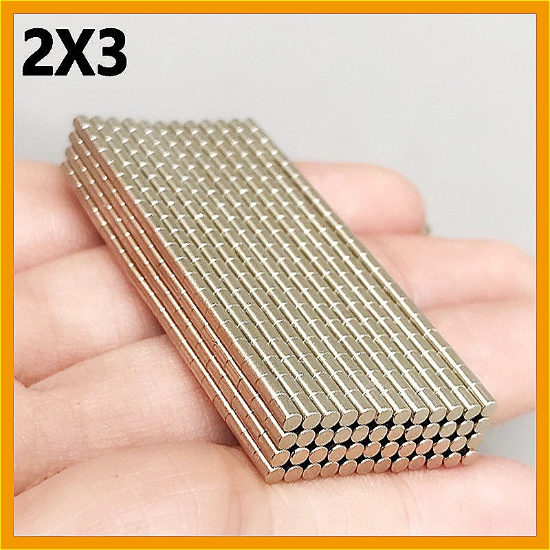 50-5000 pces 2x3mm ímã redondo pequeno mini forma 2*3mm para geladeira ciência artesanato diy quadro branco geladeira escritório 2*3mm acessório