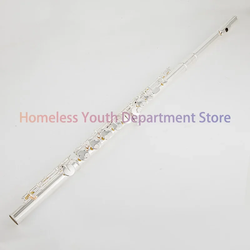 Beaded Flute PFA-201U Alto Flute Tune 16 closed-cell keys, silver-plated professional musical instrument with case