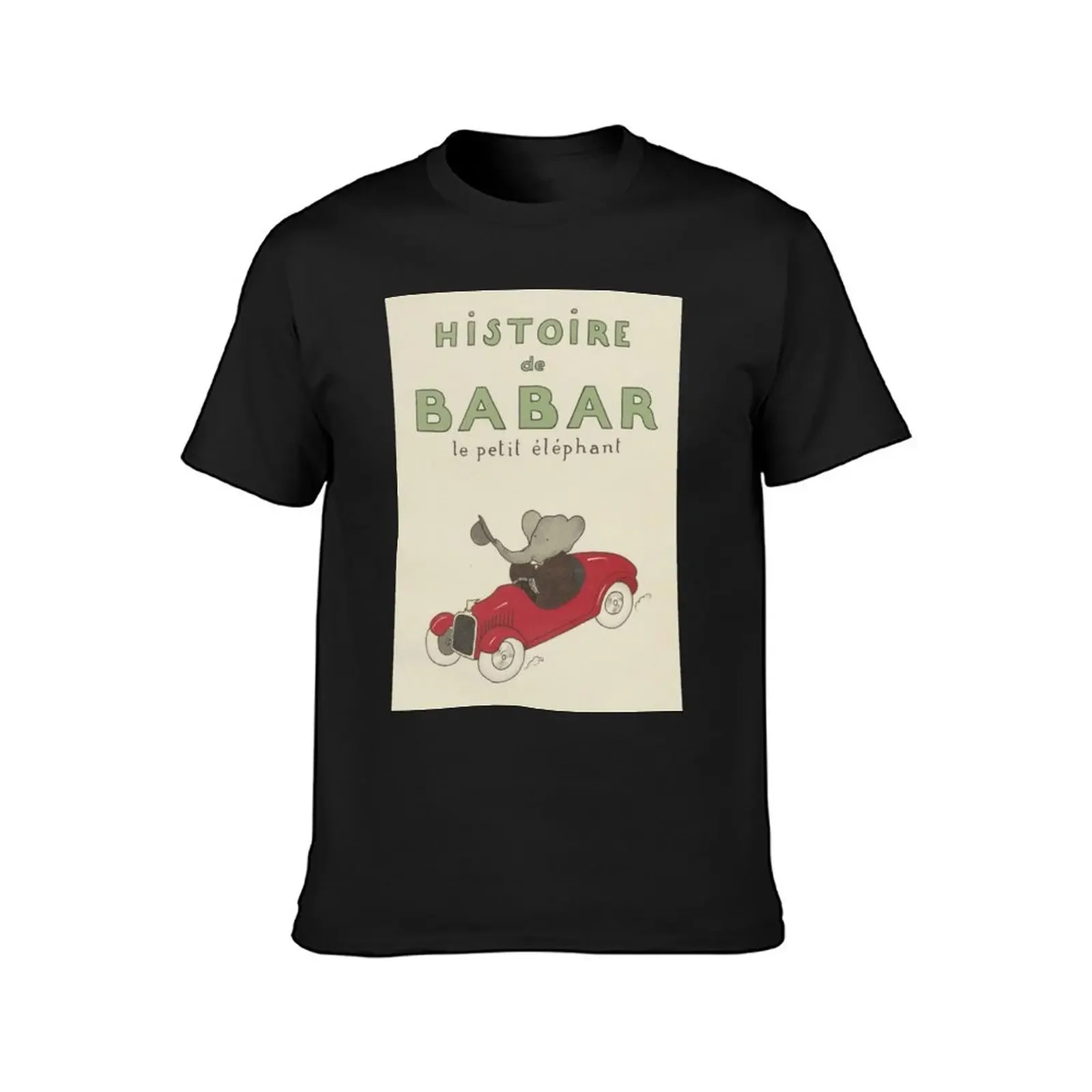 Histoire de Babar T-Shirt cheap stuff korean fashion Short sleeve tee plus sizes mens designer t shirt