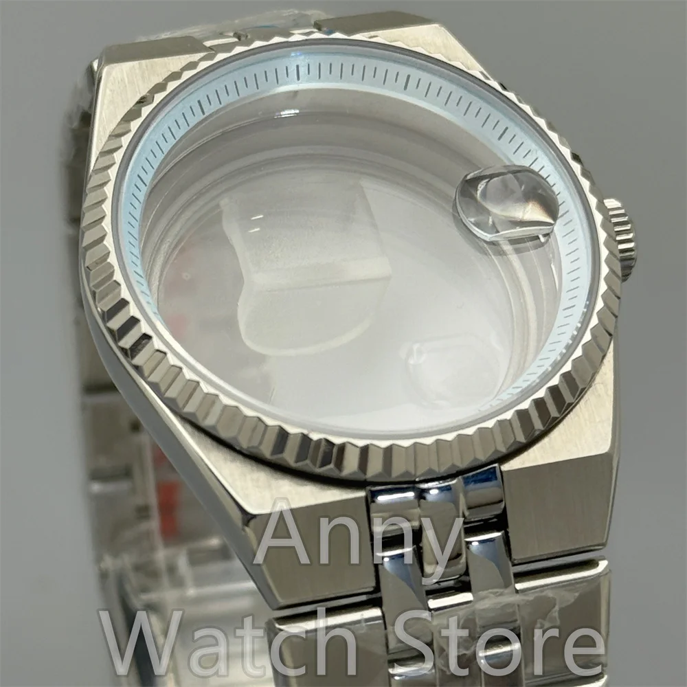 

Мужской серебряный ремешок для часов Land-Dweller, 36 мм, 40 мм, с сапфировым стеклом, 29 мм, циферблат, 100 м, водонепроницаемый