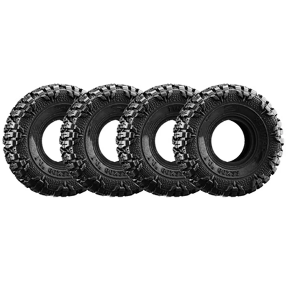 

60x22MM 1-inch High Sticky Tires Rubber Tires Model Car Upgrade Accessories for SCX24 FMS RC Climbing Car Parts